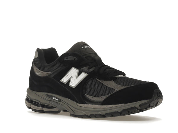 New Balance 2002R Black Dark Grey White