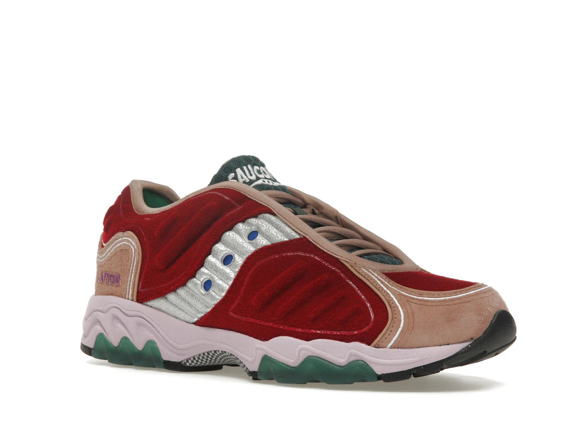 Saucony Matrix Jae Tips No Shoes In The House Burgundy - vue secondaire A