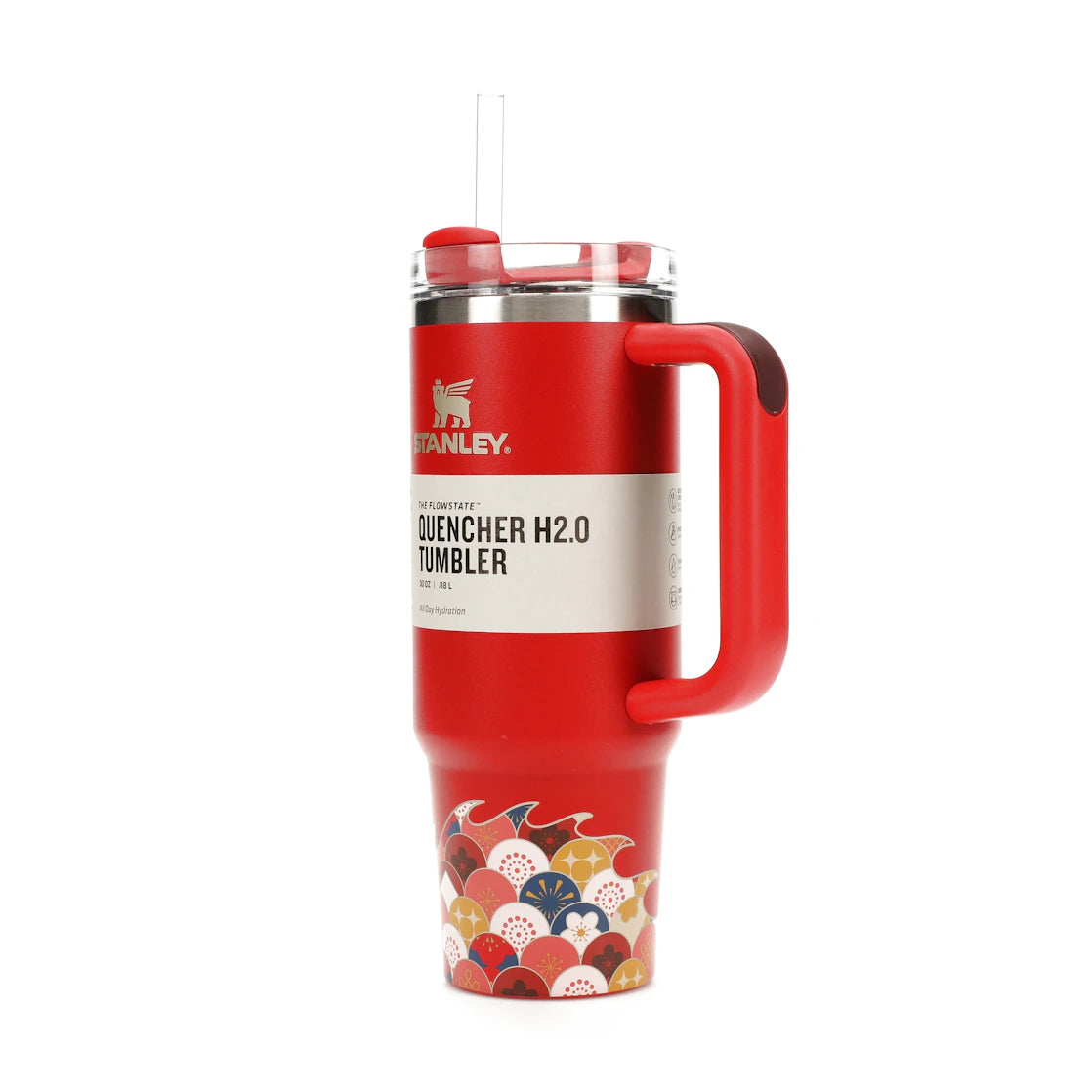 Stanley The Lunar New Year Limited Edition Flowstate Quencher 30oz Tumbler Red Dragon