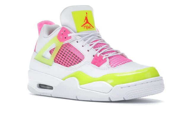 Jordan 4 Retro Weiß Zitronenrosa (GS)