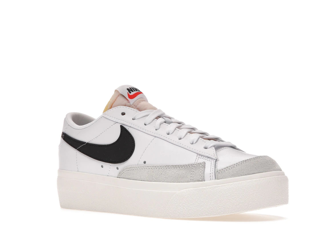Nike Blazer Low Platform White Black (Women's)