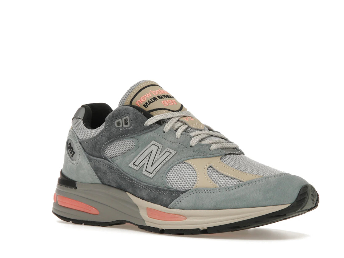 New Balance 991 MiUK Silver Blue Turbulence