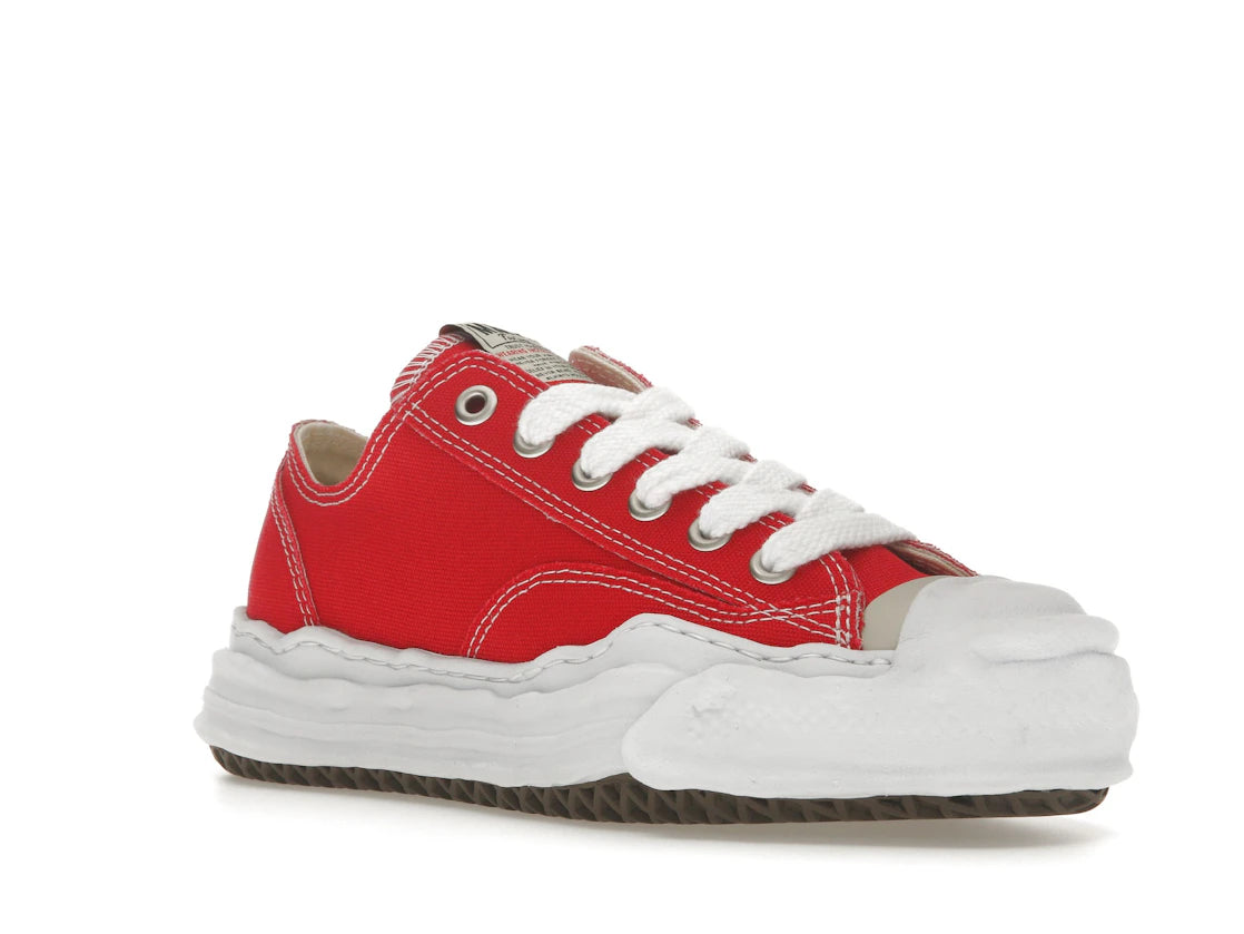 Maison Mihara Yasuhiro Hank OG Sole Canvas Low Red