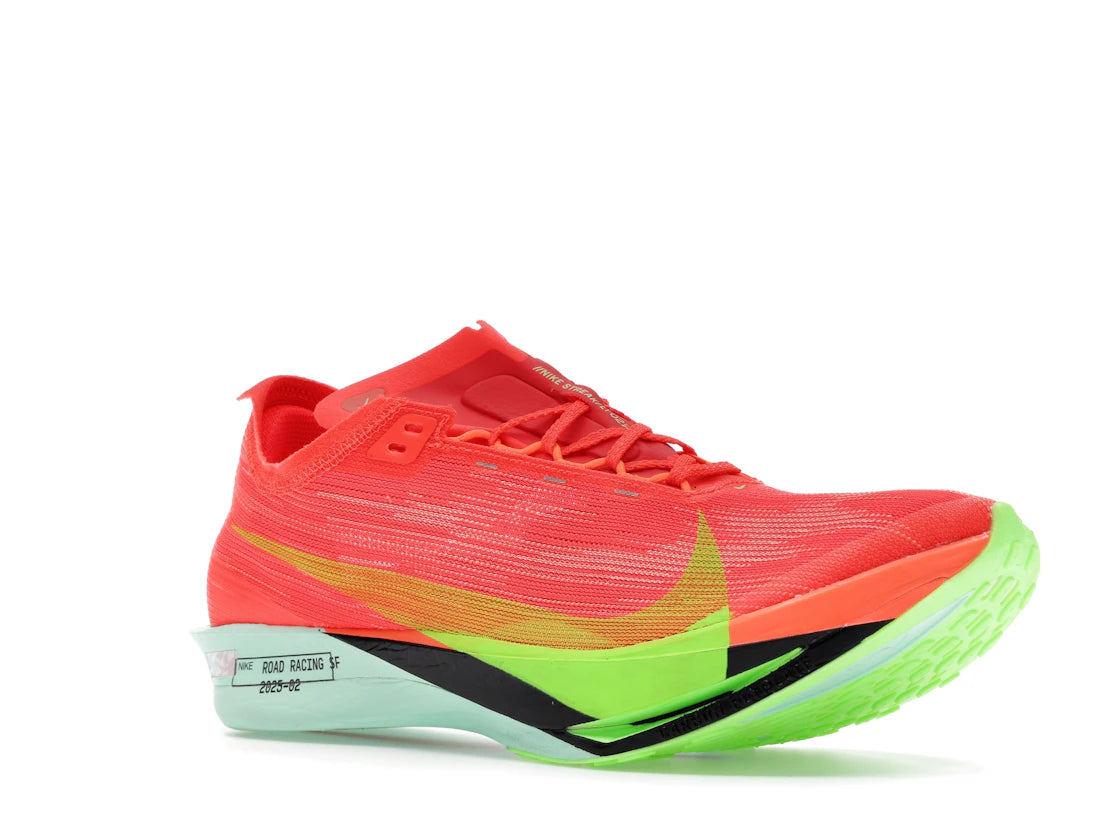 Nike ZoomX StreakFly 2 Bright Crimson Hyper Orange Gridiron Lime Blast - vue secondaire A