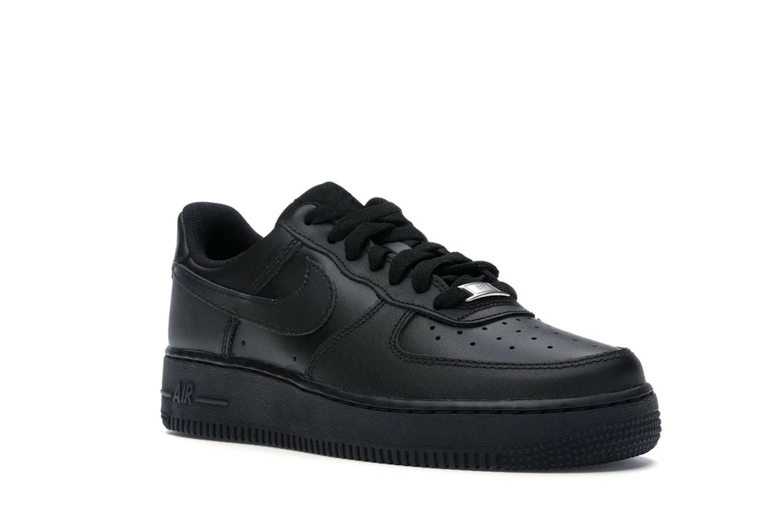 Nike Air Force 1 Low '07 Black (Women's) - vue secondaire A