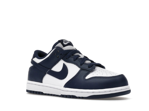 Nike Dunk Low White Midnight Navy (PS)