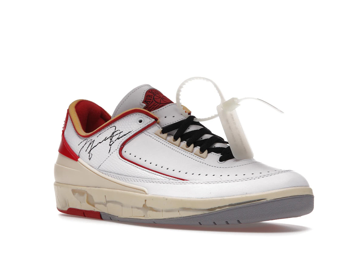 Jordan 2 Retro Low SP Off-White White Red