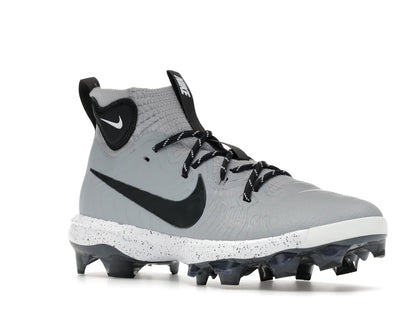 Nike Alpha Huarache NXT MCS Wolf Grey White Pure Platinum Dark Smoke Grey - sneakers view 3