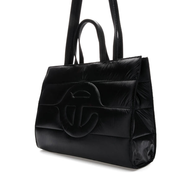 Telfar x Moose Knuckles Puff Shopper Tote Medium Black