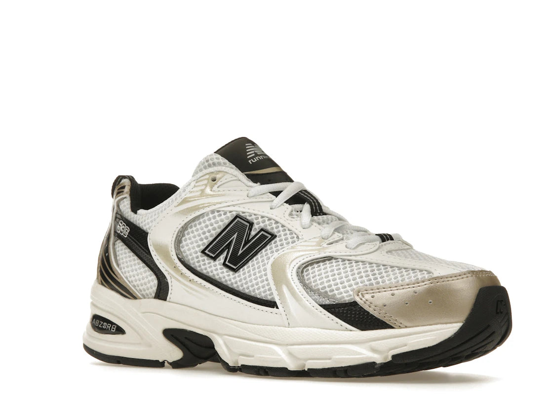 New Balance 530 White Light Gold Metallic