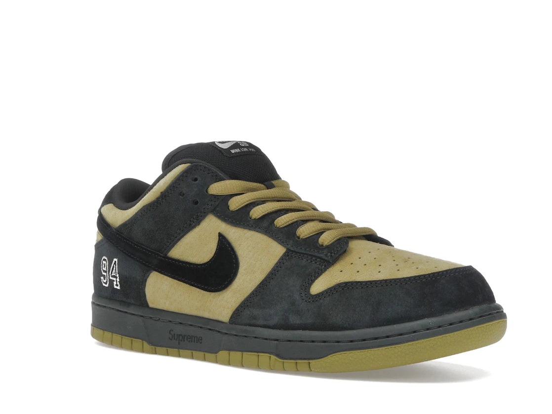 Nike SB Dunk Low Supreme 94 Camper Green - vue secondaire A