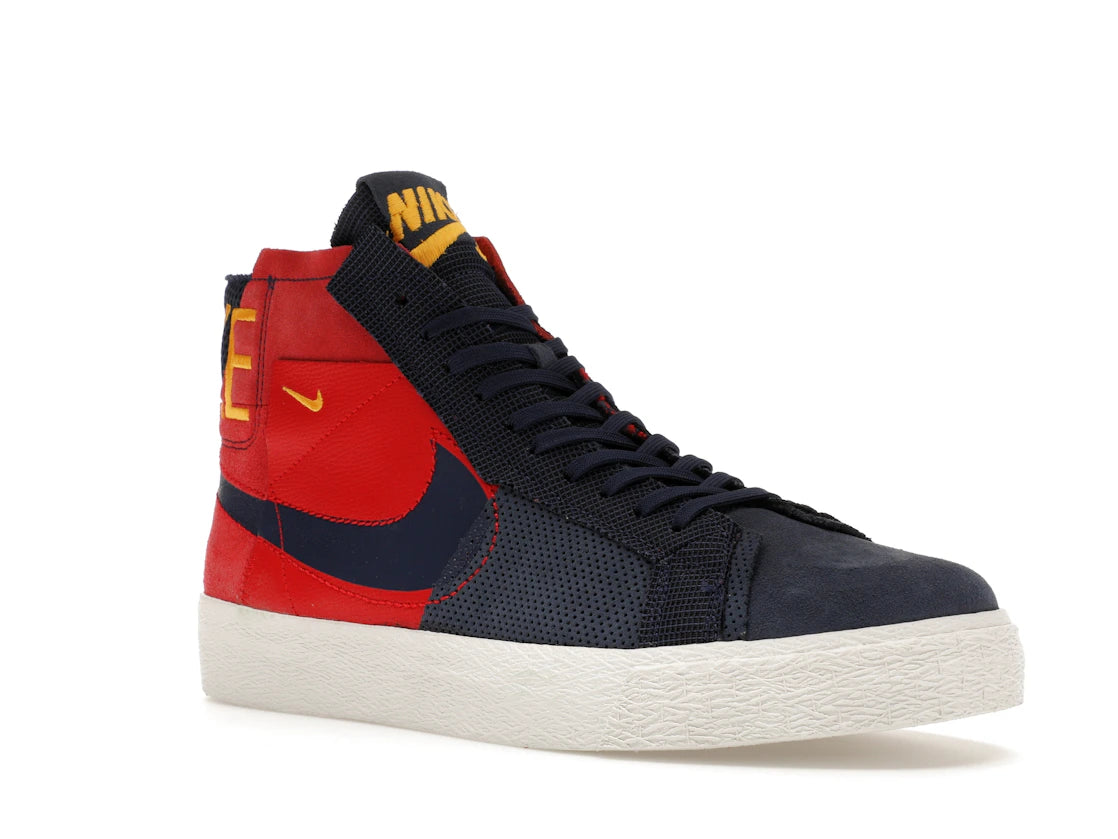 Nike SB Zoom Blazer Mid Premium Deconstructed Barcelona - vue secondaire A