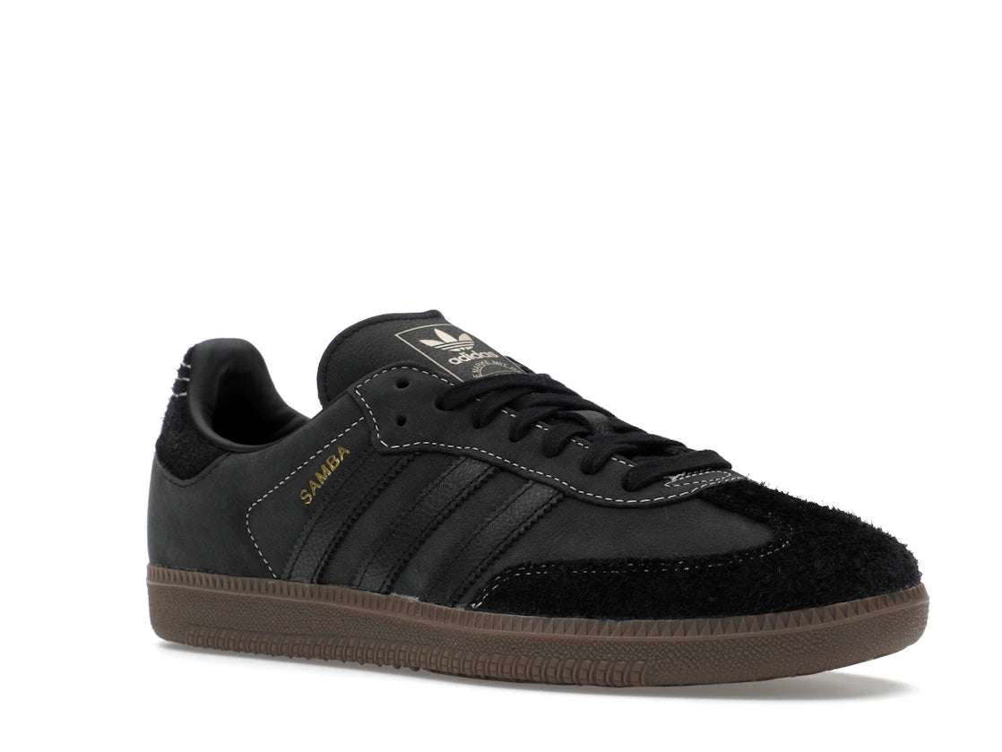adidas Samba OG Core Black Crystal Sand (Women's)