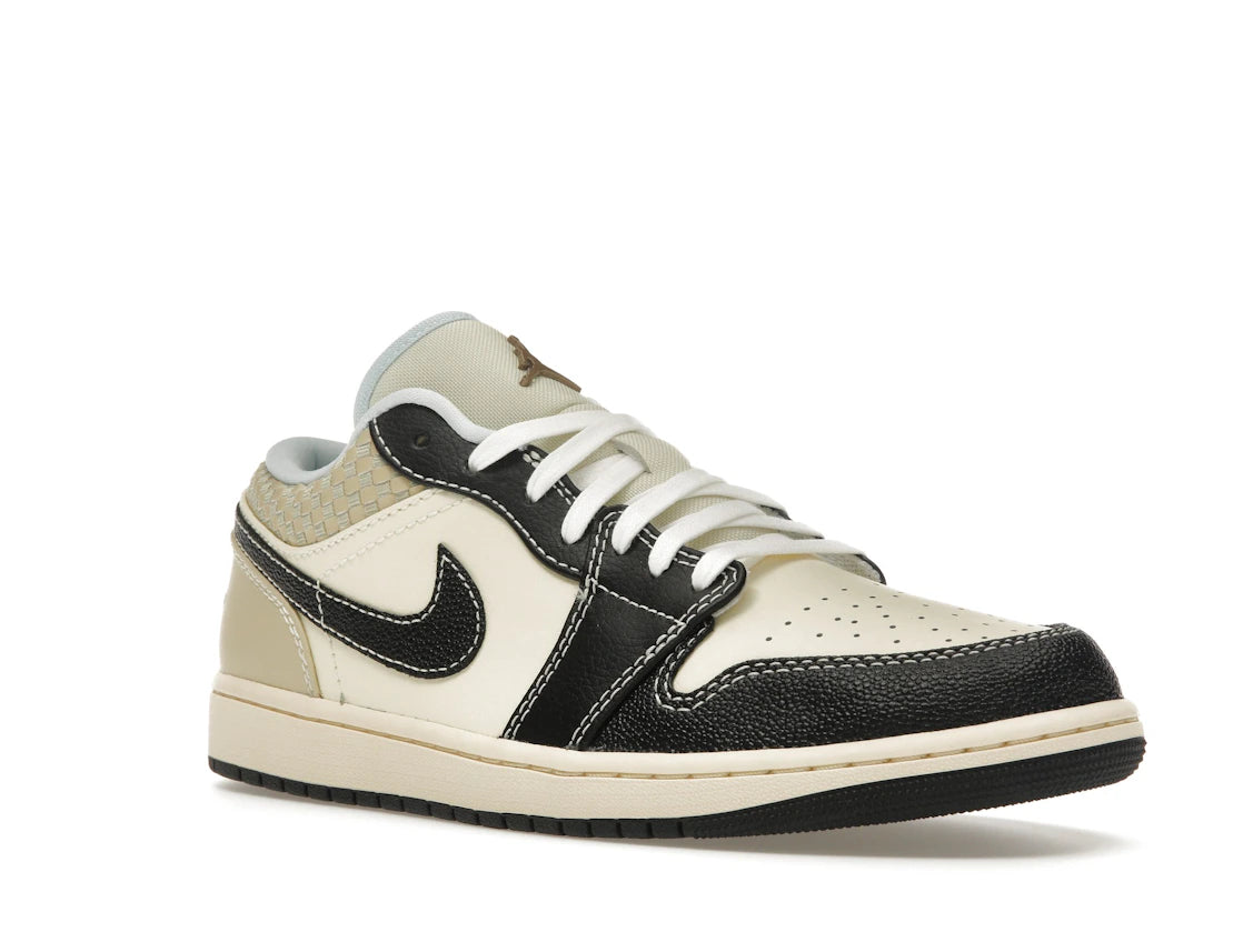 Jordan 1 Low SE Coconut Milk Black Muslin