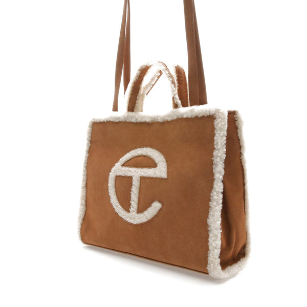 Telfar x UGG Shopping Bag Medium Chestnut