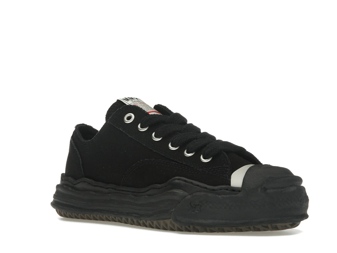 Maison Mihara Yasuhiro Hank OG Sole Canvas Low Schwarz