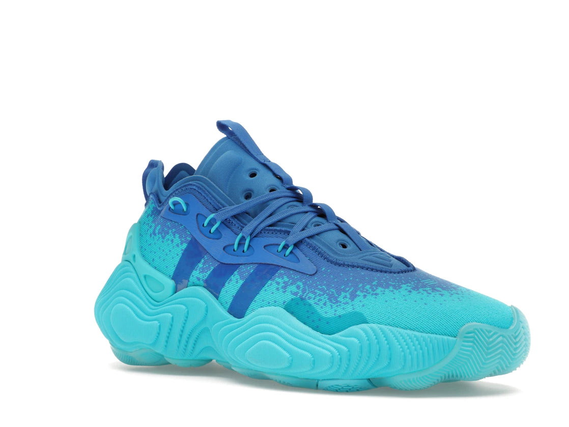 adidas Trae Young 3 Lucid Cyan True Blue - vue secondaire A
