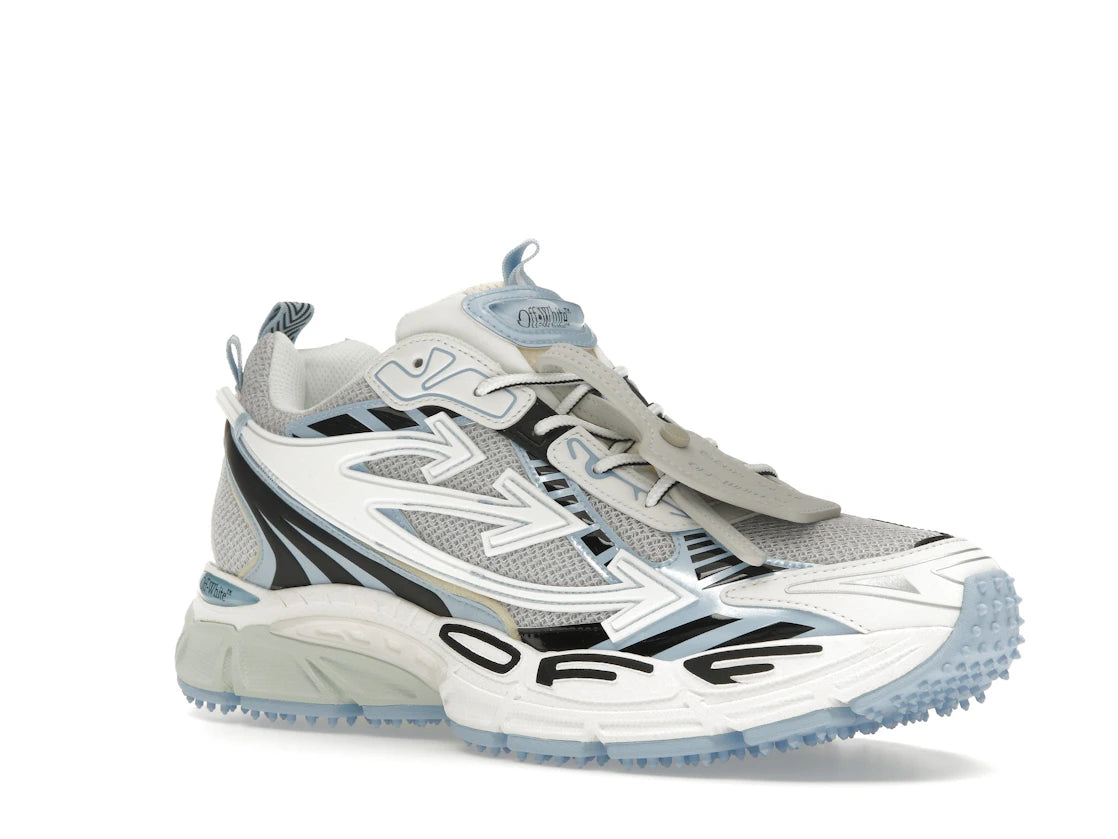 OFF-WHITE Gleich zurück Weiß Hellblau