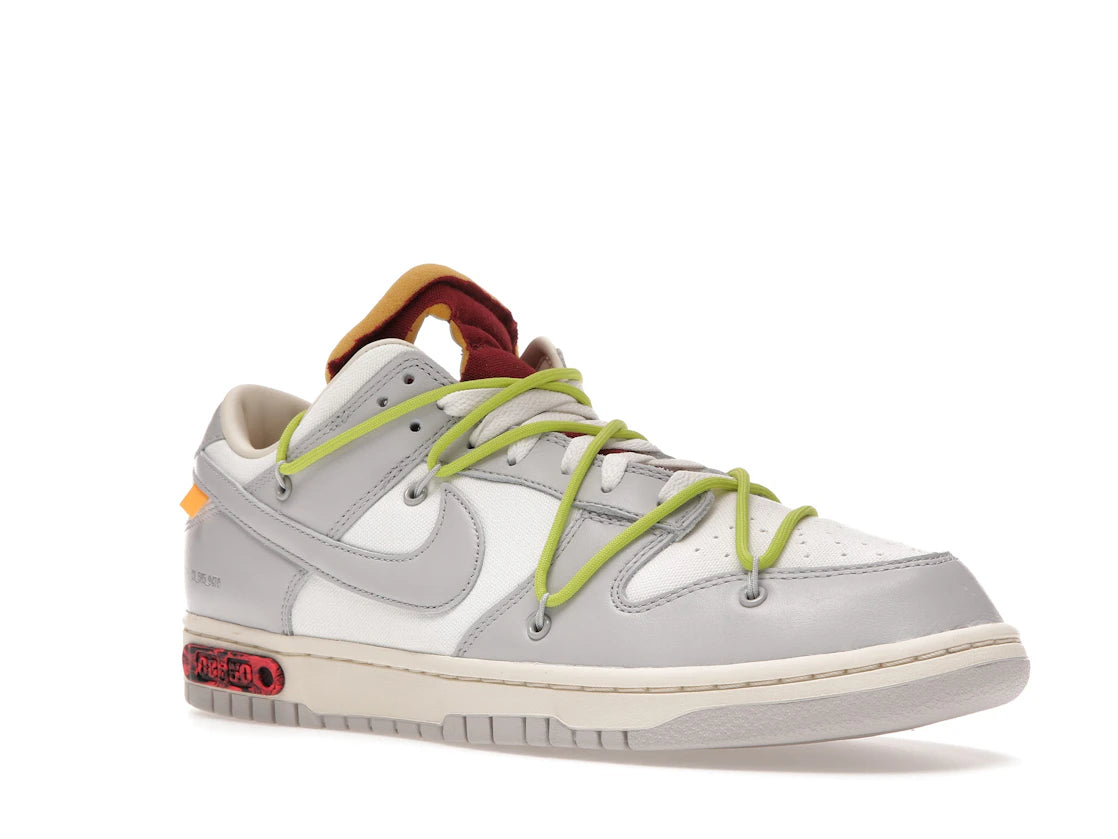 Nike Dunk Low Off-White Lot 8 - vue secondaire A