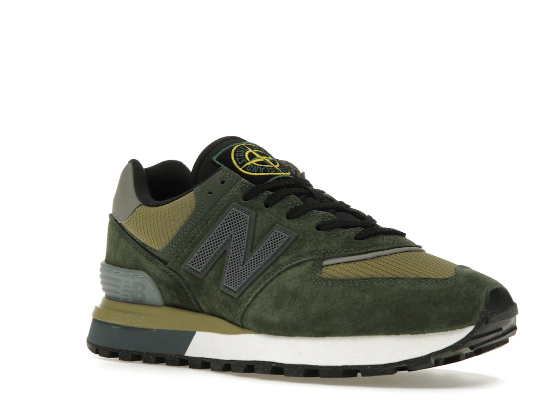 New Balance 574 Legacy Stone Island Dark Green