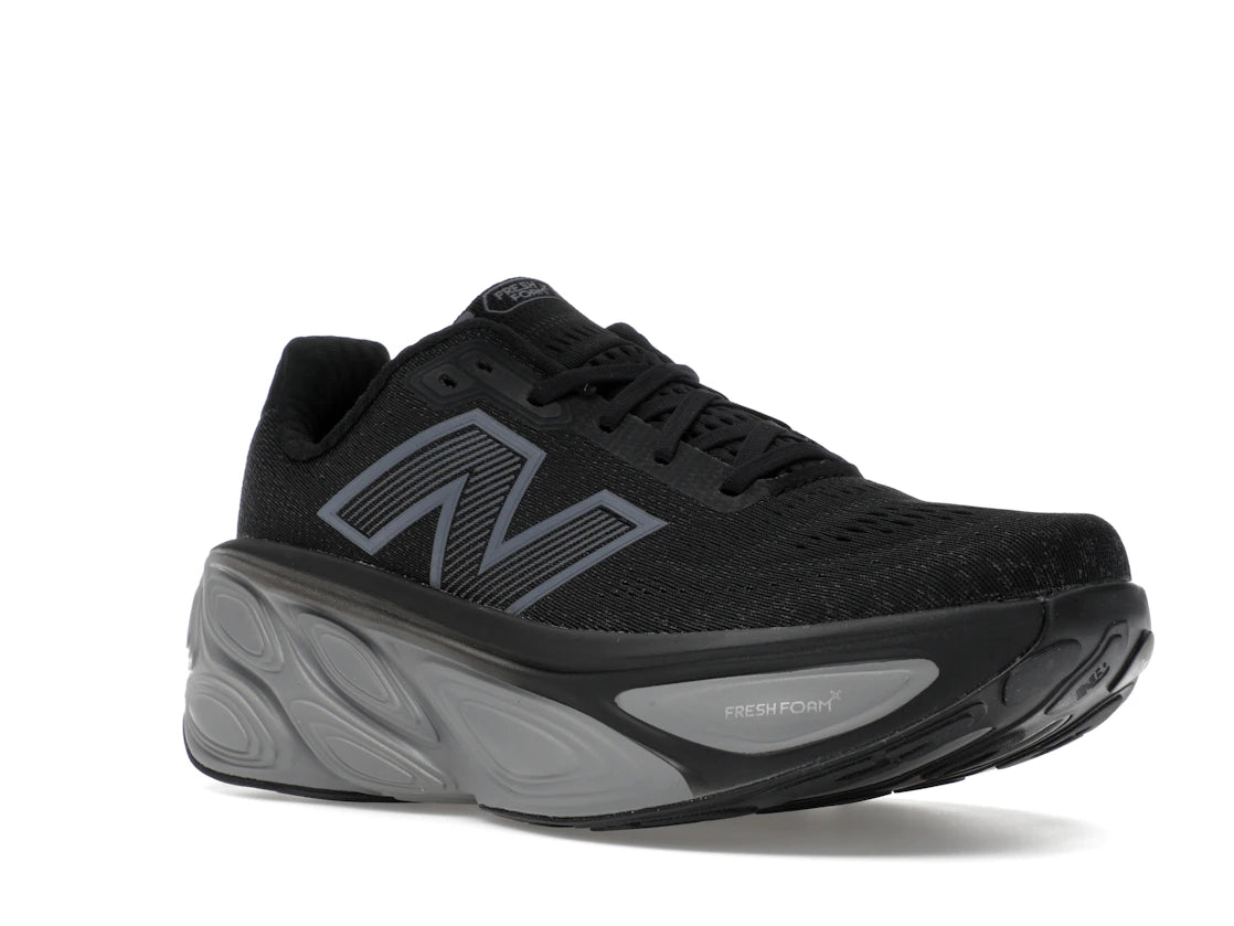 New Balance Fresh Foam X More v5 Black Linen Silver Metallic