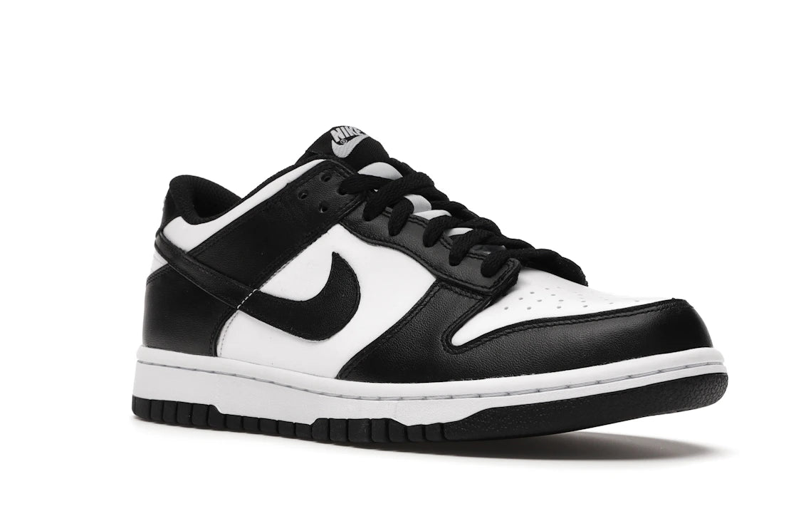Nike Dunk Low Retro White Black Panda (GS) - vue secondaire A