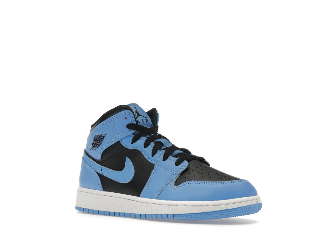 Jordan 1 Mid University Blue Black (GS)