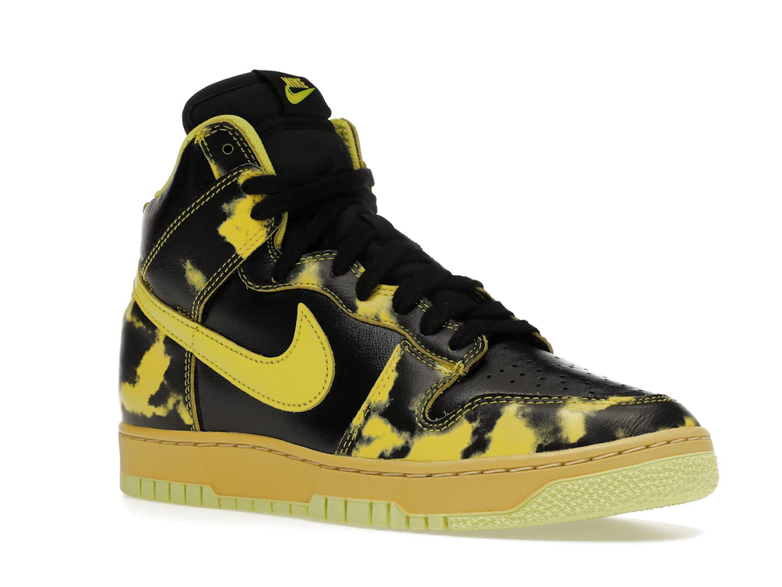 Nike Dunk High 1985 SP Yellow Acid Wash - vue secondaire A