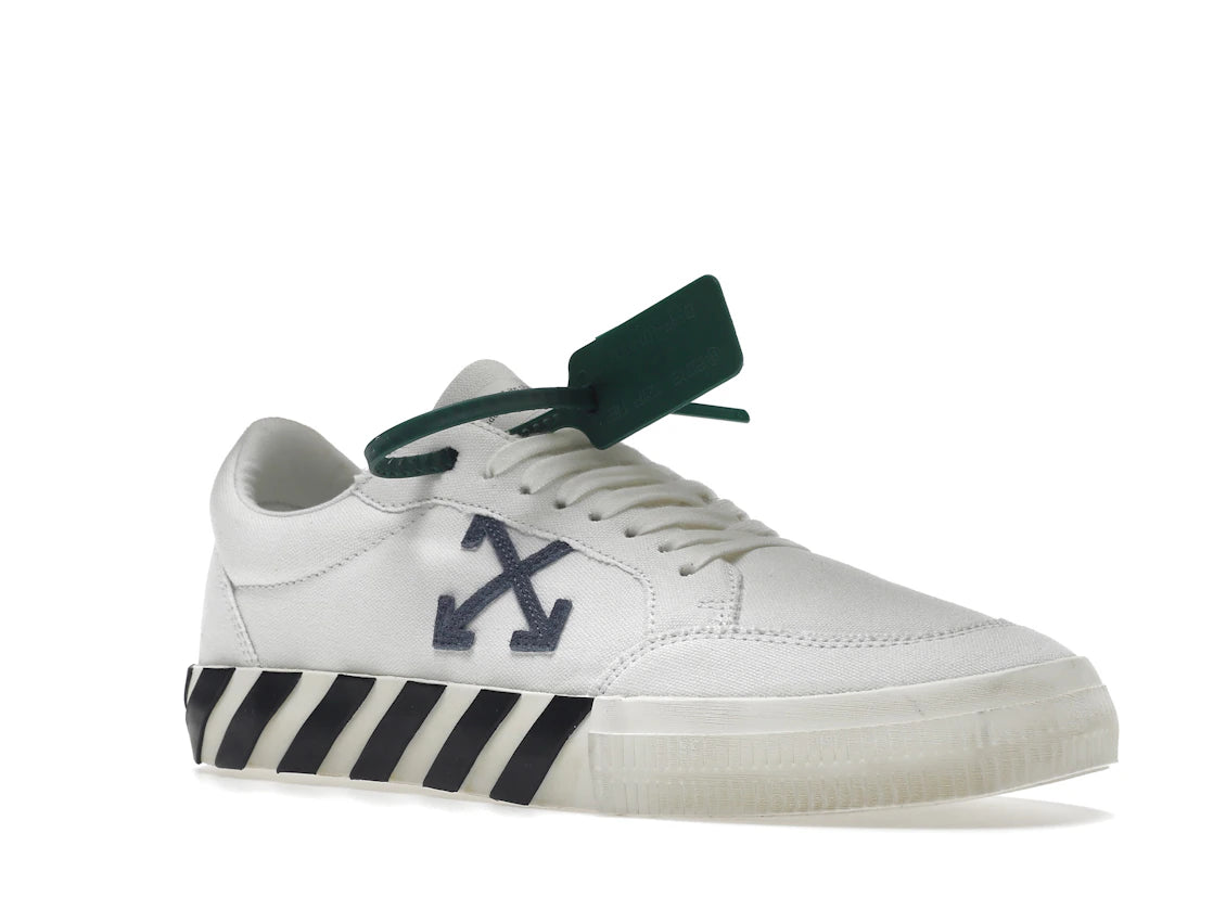 OFF-WHITE Vulc Low Cotton White White Blue Grey