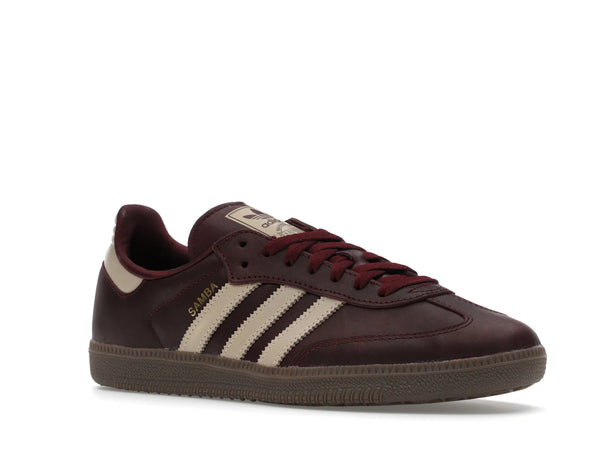 adidas Samba OG Maroon Crystal Sand (Women's)