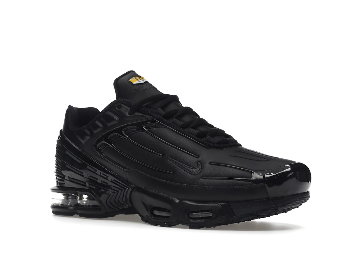 Nike Air Max Plus 3 Leather Black - vue secondaire A