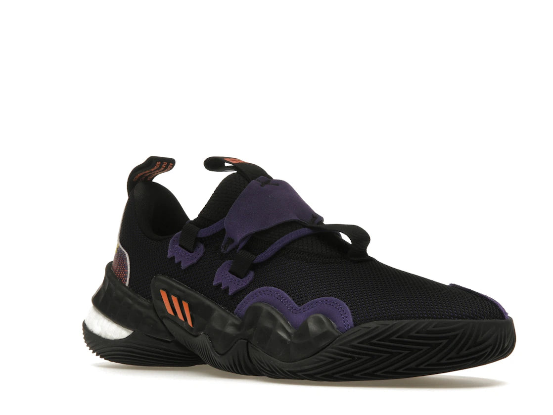 adidas Trae Young 1 Black Purple Orange - vue secondaire A