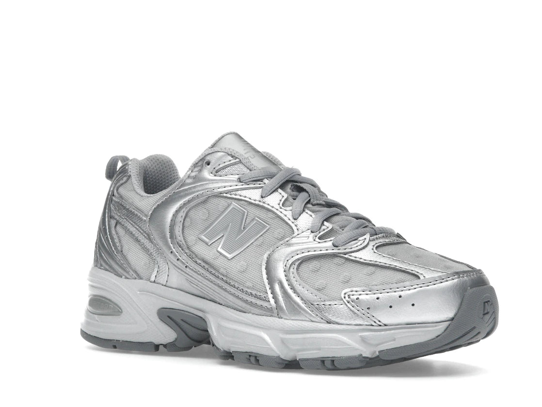 New Balance 530 Silver Metallic Raincloud Polka Dots