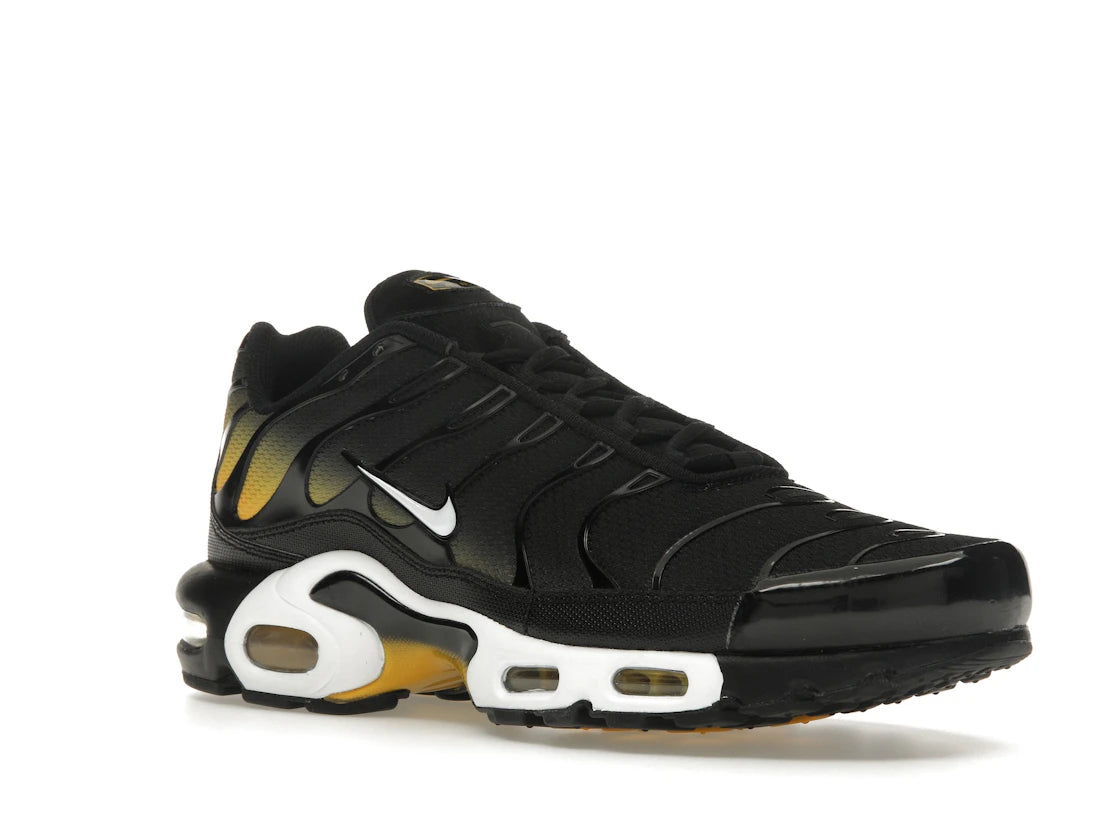 Nike Air Max Plus Schwarz Universitätsgold Weiß - vue secondaire A
