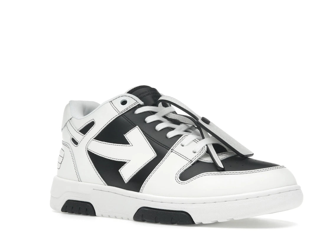 OFF-WHITE Out Of Office OOO Low Tops Schwarz Weiß