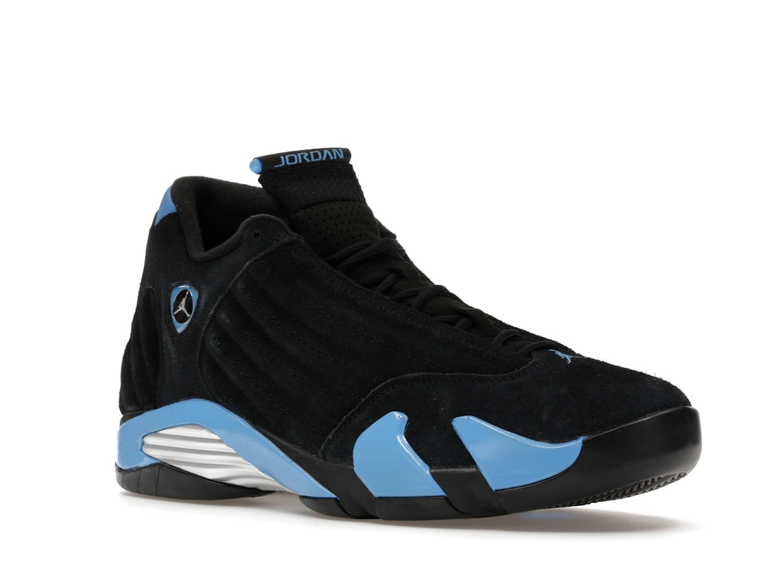 Jordan 14 Retro Black University Blue (2026) - vue secondaire A