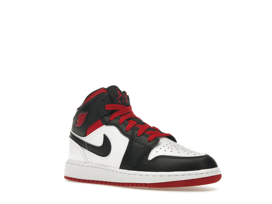 Jordan 1 Mid Gym Red Black Toe (GS)