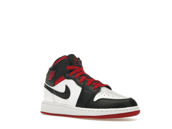 Jordan 1 Mid Gym Red Black Toe (GS)