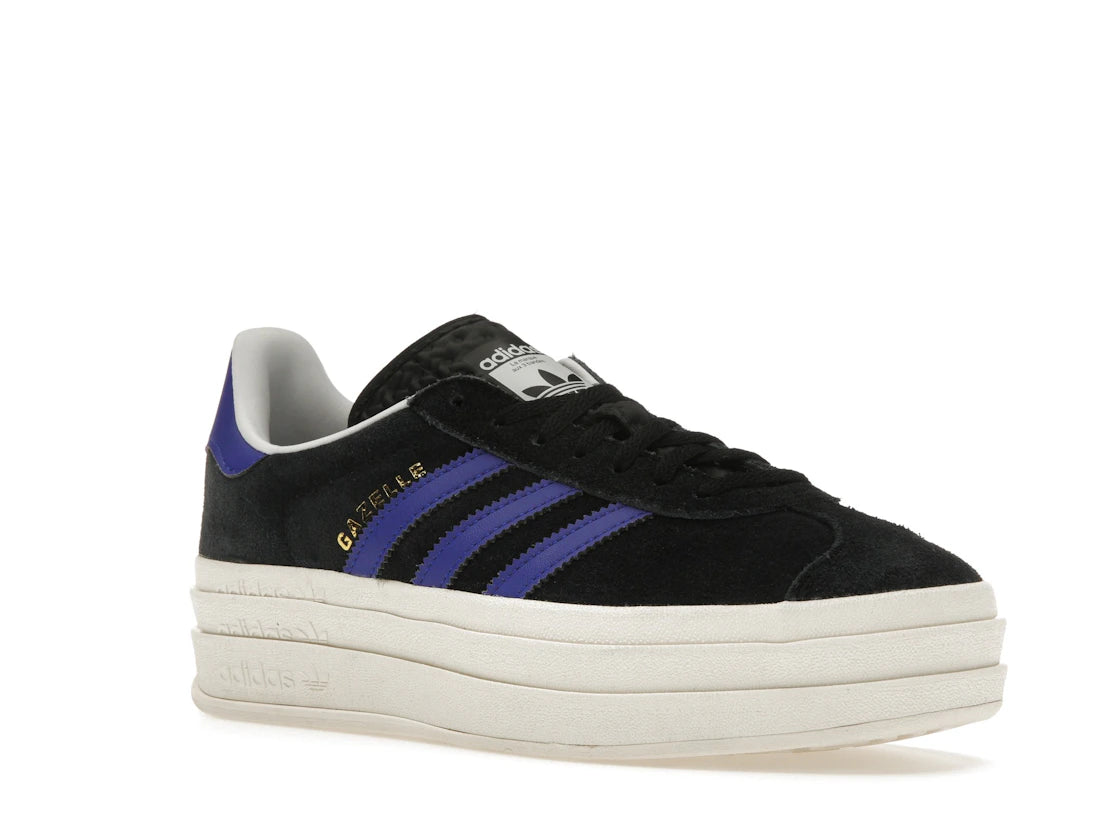 adidas Gazelle Bold Core Black Lucid Blue (Women's)