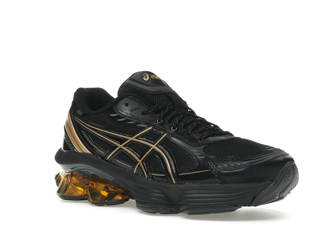 ASICS Gel-Kinetic Fluent Schwarz Gold - vue secondaire A