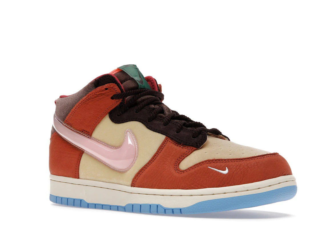 Nike Dunk Mid Social Status Free Lunch Chocolate Milk - vue secondaire A