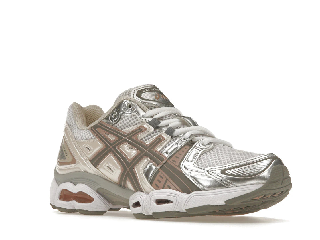 ASICS Gel-Nimbus 9 White Oatmeal (Women's) - vue secondaire A