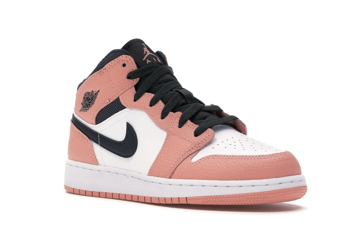 Jordan 1 Mid Pink Quartz (GS)