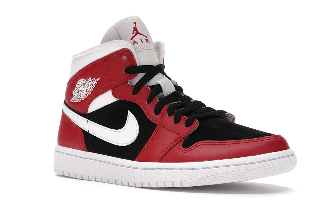 Jordan 1 Mid Gym Red Black (Damen)