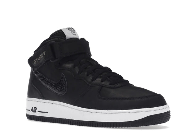 Nike Air Force 1 Mid Stussy Black White