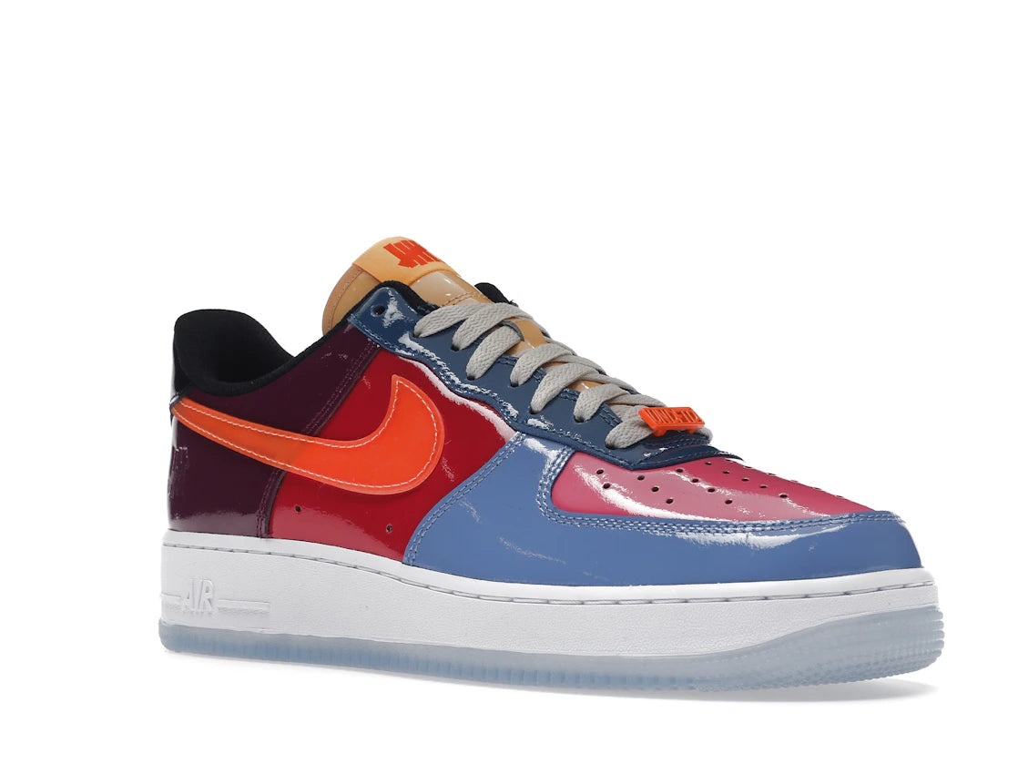 Nike Air Force 1 Low SP Undefeated Multi-Patent Total Orange - vue secondaire A