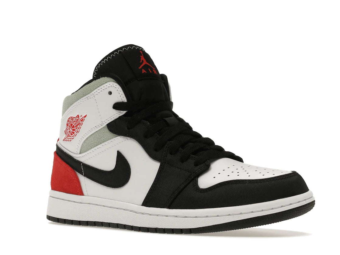 Jordan 1 Mid SE Red Black Toe