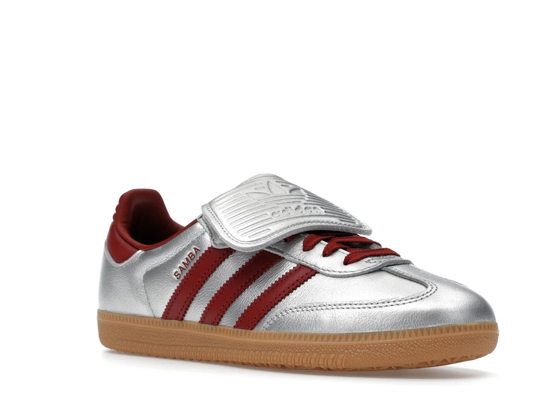 adidas Samba LT Silver Metallic Ruby Gum (Women's)