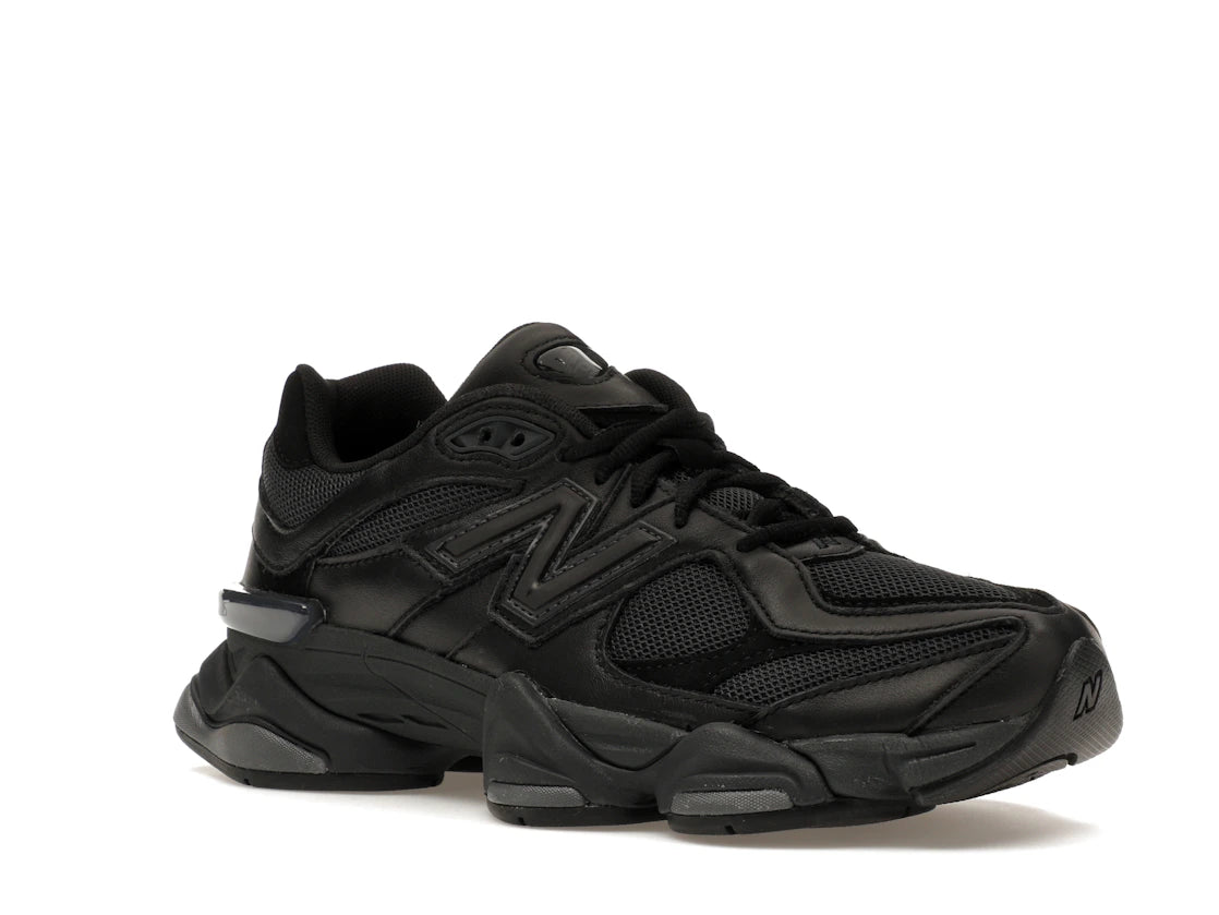 New Balance 9060 Triple Black Leather