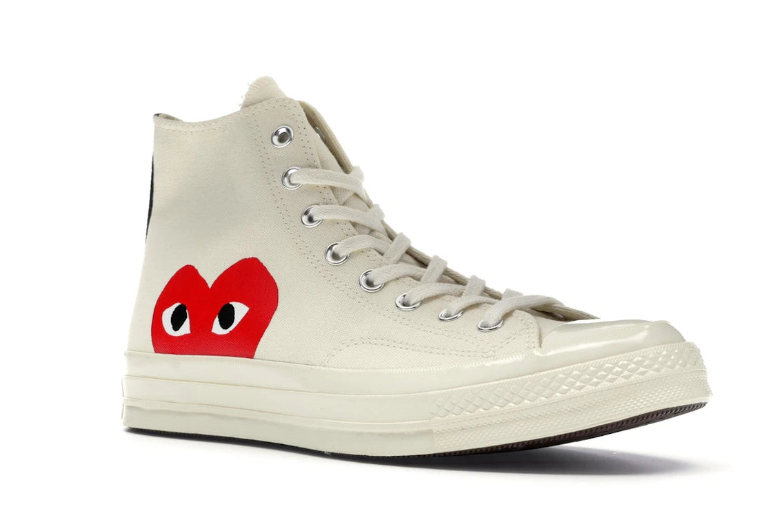 Converse Chuck Taylor All Star 70 Hi Comme des Garcons PLAY White